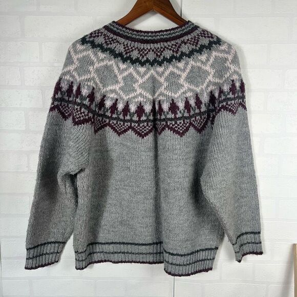 Vintage Susquehanna Trail Outfitters Womens Knit Cardigan Size Large Gray - Picture 9 of 12